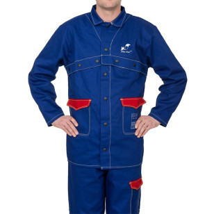 WELDAS® Fire Fox™ Schweißerjacke, flammenhemmende Baumwolle WELDAS® Fire Fox™ Schweißerjacke, flammenhemmende Baumwolle
