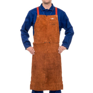 WELDAS® Lava Brown™ Schweißerschürze, Rindspaltleder WELDAS® Lava Brown™ Schweißerschürze, Rindspaltleder