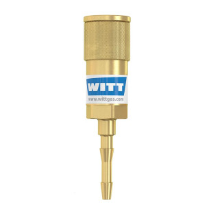 WITT Kupplungskörper SK 100-1/2 für Brenngas, Anschluß Tülle Ø 4,0 mm WITT Kupplungskörper SK 100-1/2 für Brenngas, Anschluß Tülle Ø 4,0 mm