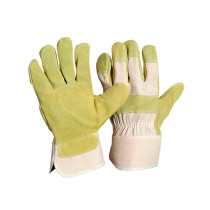 88 CBWA-TOP Rindspaltleder-Handschuhe, gelb, Größe 10, VPE = 12 Paar