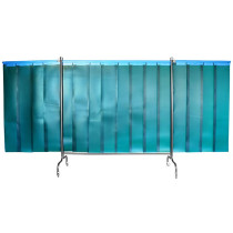 ANFINDO Schweißerschutzwand Cobra 4000, 2.070 x 4.000 mm