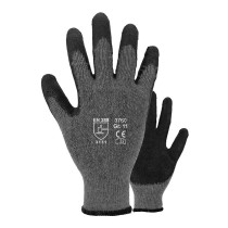 ASATEX® Strick-Handschuhe mit schwarzer Latexbeschichtung, Kat. II