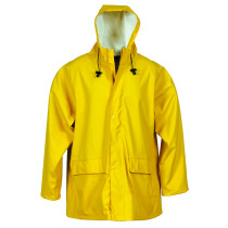 LEIPOLD PU-Stretch-Regenjacke, gelb