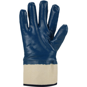 ASATEX® Nitril-Handschuhe, vollbeschichtet, blau, Größe 8 - 2
