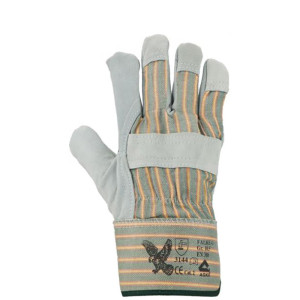 ASATEX® FALKE-G Rindspaltleder- Handschuhe, Größe 10,5 - 1