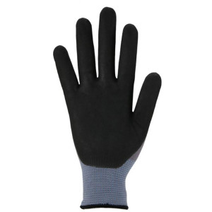 ASATEX® HIT099 Feinstrick-Handschuhe mit schwarzer Nitril-Microschaumbeschichtung, Größe 6 - 2