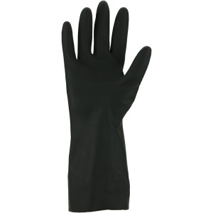 Chemikalienschutz-Handschuhe, Neoprene, Kat III, schwarz, Größe 7 - 2