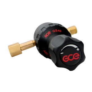 GCE Gassparer GS40A, Schutzgassparer zum Anschluß an den Druckmindererausgang, regelbar 