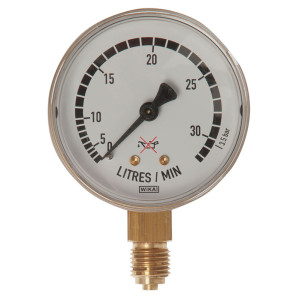 Arbeitsmanometer Argon/CO₂, 0 -16 l/min