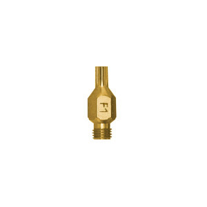 MWW Fugenhobeldüse F1 aus Messing, Fugentiefe 3 - 4 mm / Fugenbreite 8 - 10 mm, Pack a 5 Stück