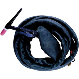 WELDAS® PYTHONrap™ Brennerschlauchschutz, Durchmesser 28 mm, Länge 4 m, Nylongewebe, Reißverschluss - 1