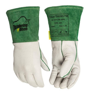 WELDAS® ThunderingBison™ Schweißerhandschuhe, Bisonleder, Größe M - 2