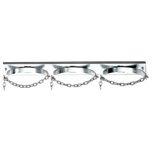 Flaschenwandhalterung für 3 Flaschen Flaschenwandhalterung für 3 Flaschen