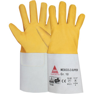 HASE Schweißerhandschuhe Mexiko-Z-Super aus Ziegennappaleder HASE Schweißerhandschuhe Mexiko-Z-Super aus Ziegennappaleder