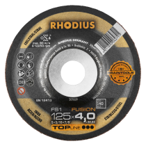 Rhodius Schruppscheibe FS1 FUSION, gekröpft