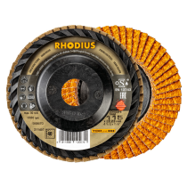 Rhodius Fächerschleifscheibe JUMBO LONGLIFE TRIM, gerade