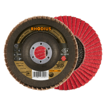 Rhodius Fächerschleifscheibe JUMBO SPEED EXT., schräg