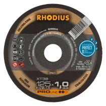 Rhodius Trennscheibe extradünn XT38, gerade/ XTK38, gekröpft