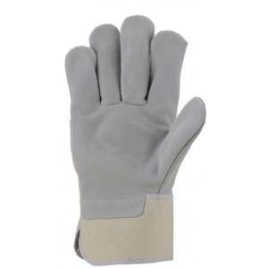 ASATEX® FALKE-V Rindspaltleder- Handschuhe, Größe 11 - 2