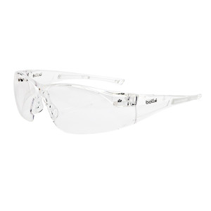 Bollé Schutzbrille RUSH, klar, kratzfest und beschlagfrei