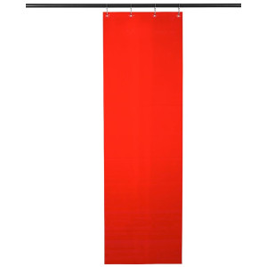 ANFINDO ANFINDO Schweißerschutzvorhang Lamellen, 470 x 0,4 mm, 1.600 x 2.000 mm, orange